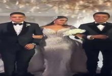 صورة بكاء مصطفى كامل في حفل زفاف ابنته.. 25 صورة لنجوم الوسط الفني