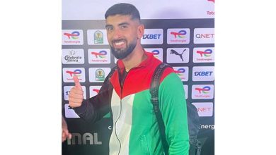 صورة ياسر حمد يوجه رسالة لشعب فلسطين عقب البطولة الأولى له مع الزمالك