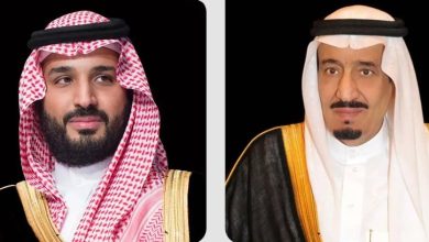 صورة القيادة تعزي ملك البحرين في وفاة الشيخ عبدالله بن سلمان بن خالد آل خليفة  أخبار السعودية