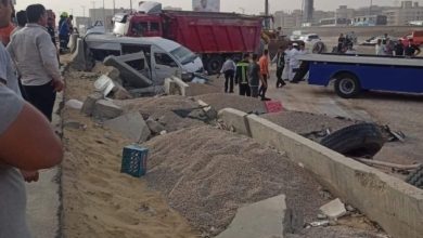 صورة مصر: وفاة وإصابة 14 شخصاً في حادثة مروعة بالطريق الدائري  أخبار السعودية
