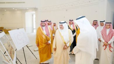 صورة أمير تبوك يطلع على نسب إنجاز مبنى مجلس المنطقة  أخبار السعودية