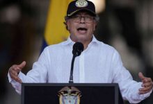 صورة الرئيس الكولومبي: لا يمكن أن نقف إلى جانب “الإبادة الجماعية”