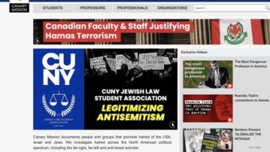 صورة كناري ميشن.. موقع مؤيد لإسرائيل يستهدف الطلاب المناصرين للفلسطينيين في الجامعات الامريكية