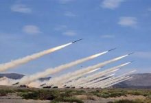 صورة إطلاق نحو 65 صاروخا من جنوب لبنان باتجاه الجليل وشمال الجولان