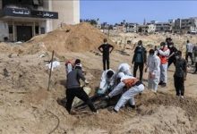 صورة مجلس الأمن يطالب بالتحقيق في مقابر جماعية بغــزة