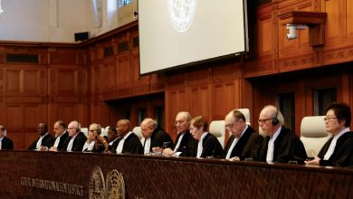 صورة محكمة العدل الدولية تبحث طلب جنوب إفريقيا إصدار أمر بوقف الهجوم الإسرائيلي على رفح