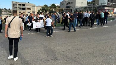 صورة أم الفحم: مسيرة احتجاجية مطالبة بوقف الحرب على غزة