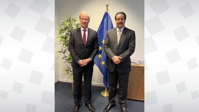 صورة سفير مملكة البحرين في بروكسل يجتمع مع مبعوث الاتحاد الأوروبي لحقوق الإنسان