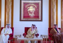 صورة جلالة الملك المعظم يستقبل رؤساء اتحادات نقابات العمال في المملكة بمناسبة يوم العمال العالمي بقصر الصافرية