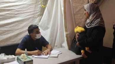صورة تزايد إقبال المرضى والمراجعين على المستشفى الميداني الأردني جنوب غزة 2