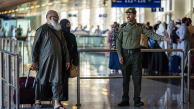 صورة جوازات مطار الأمير محمد بن عبدالعزيز الدولي تستقبل أولى رحلات حجاج باكستان