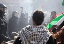 صورة تظاهرات في عواصم ومدن حول العالم تنديدا بالعدوان على قطاع غزة