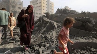 صورة نحو 800 ألف فلسطيني أجبروا على النزوح من رفح منذ بدء الاعتداء الإسرائيلي (الأونروا)