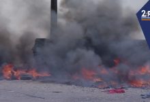 صورة حريق جديد يشب بجنبات سوق المتلاشيات بإنزكان ينهي نشاط العديد من التجار +فيديو